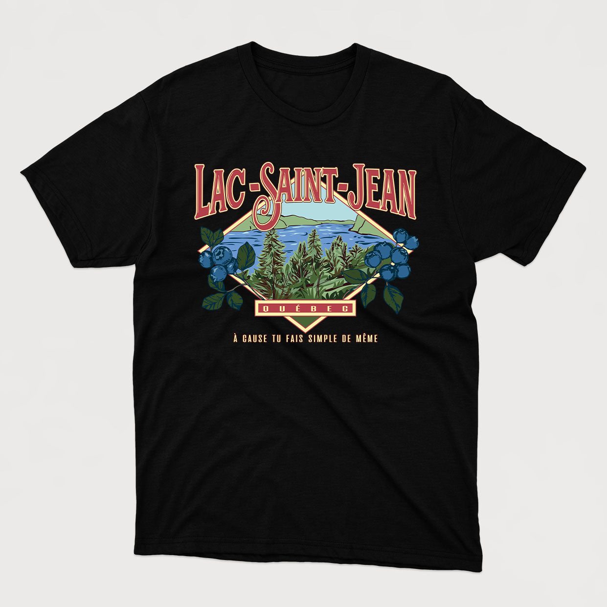 LAC SAINT JEAN t shirt unisexe