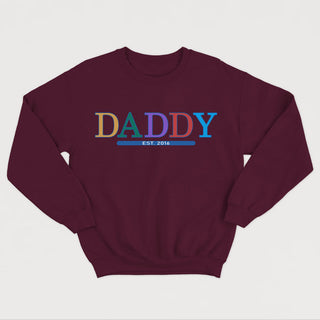 DADDY (date à personnaliser) crewneck unisexe - tamelo boutique