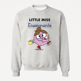 LITTLE MISS ENSEIGNANTE crewneck unisexe - tamelo boutique