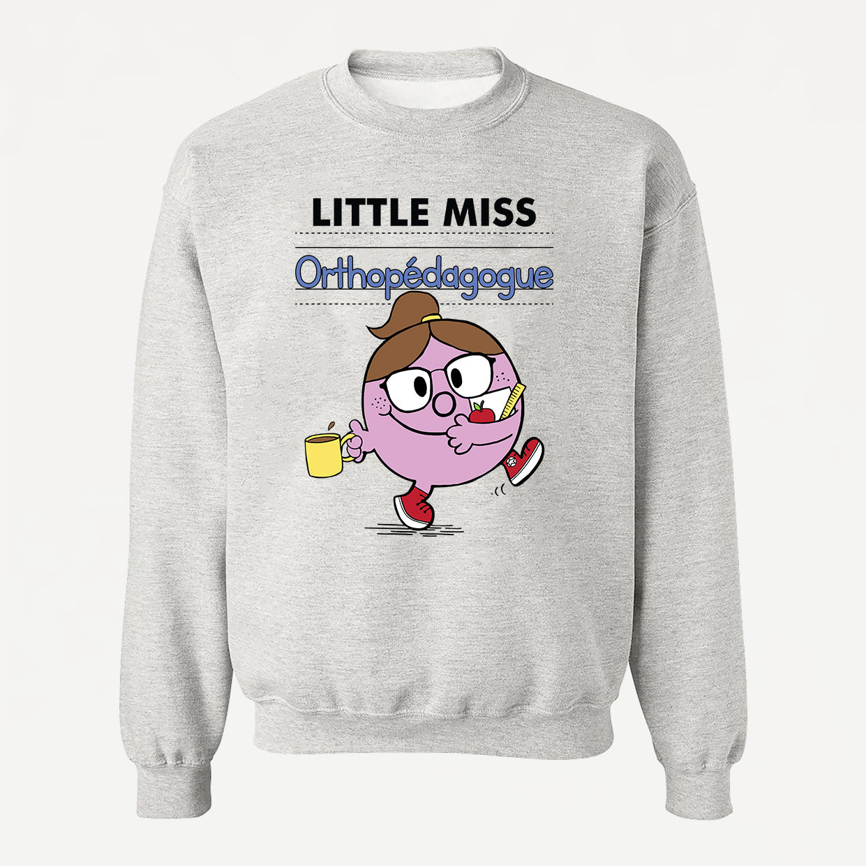LITTLE MISS ORTHOPÉDAGOGUE crewneck unisexe - tamelo boutique