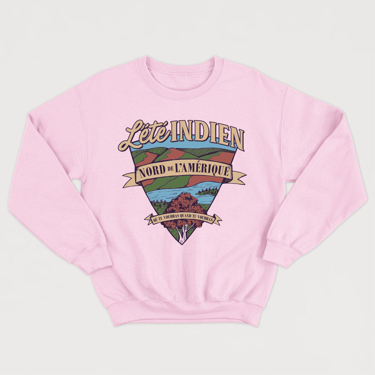 L'ÉTÉ INDIEN (hommage à Joe Dassin) crewneck unisexe - tamelo boutique