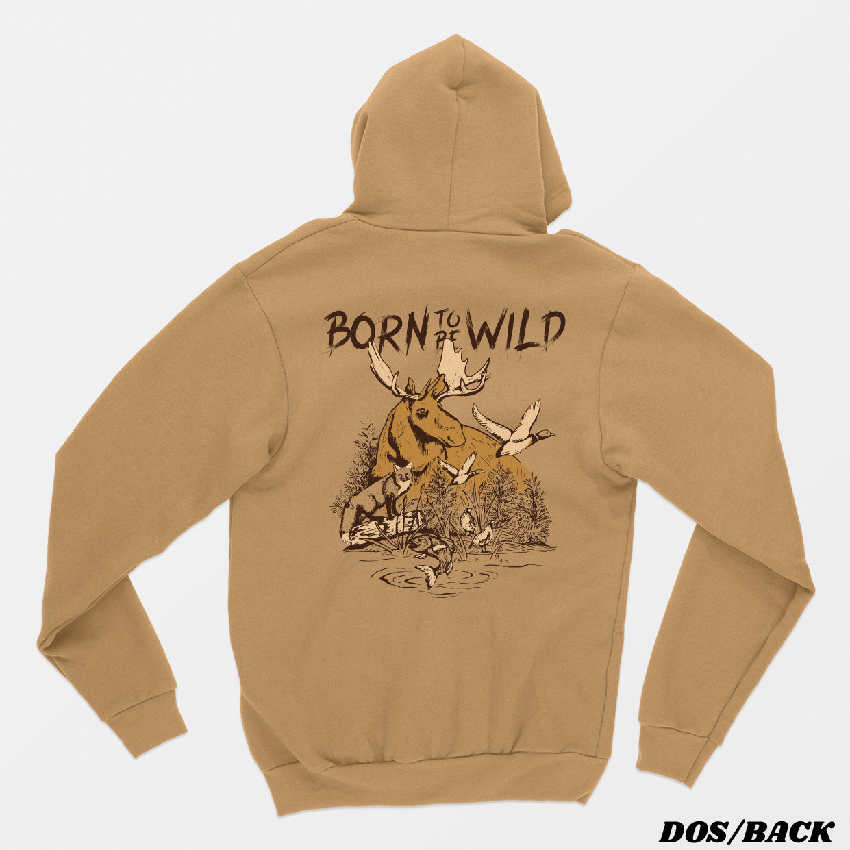 BORN TO BE WILD hoodie unisexe