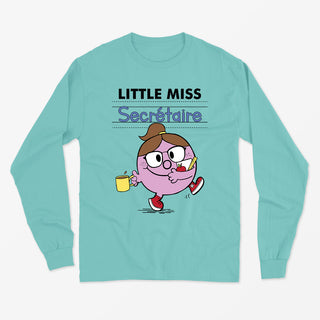 LITTLE MISS SECRÉTAIRE longsleeve unisexe - tamelo boutique