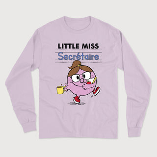 LITTLE MISS SECRÉTAIRE longsleeve unisexe - tamelo boutique