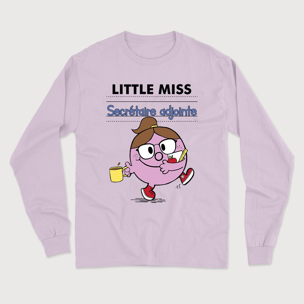 LITTLE MISS SECRÉTAIRE ADJOINTE longsleeve unisexe - tamelo boutique