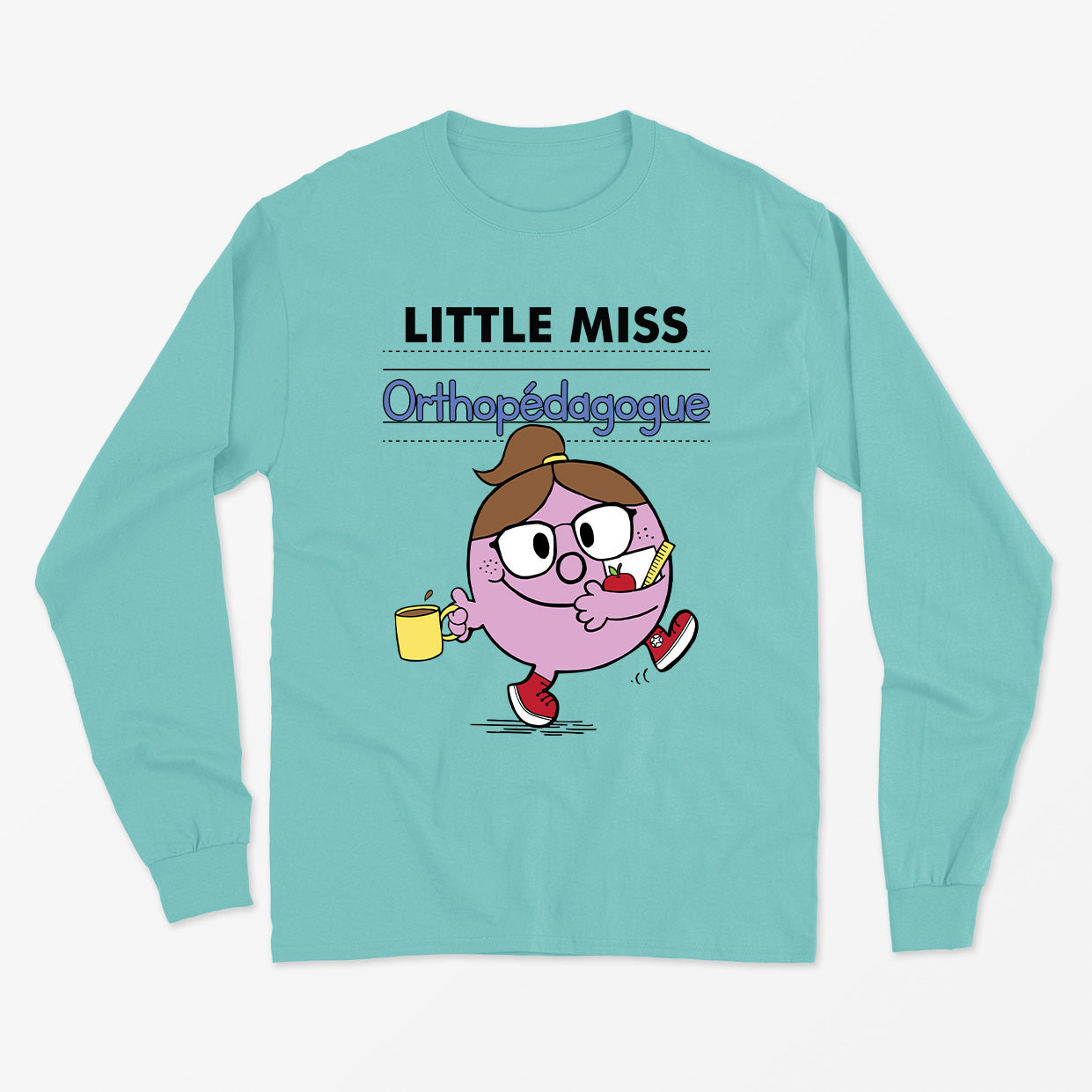 LITTLE MISS ORTHOPÉDAGOGUE longsleeve unisexe - tamelo boutique
