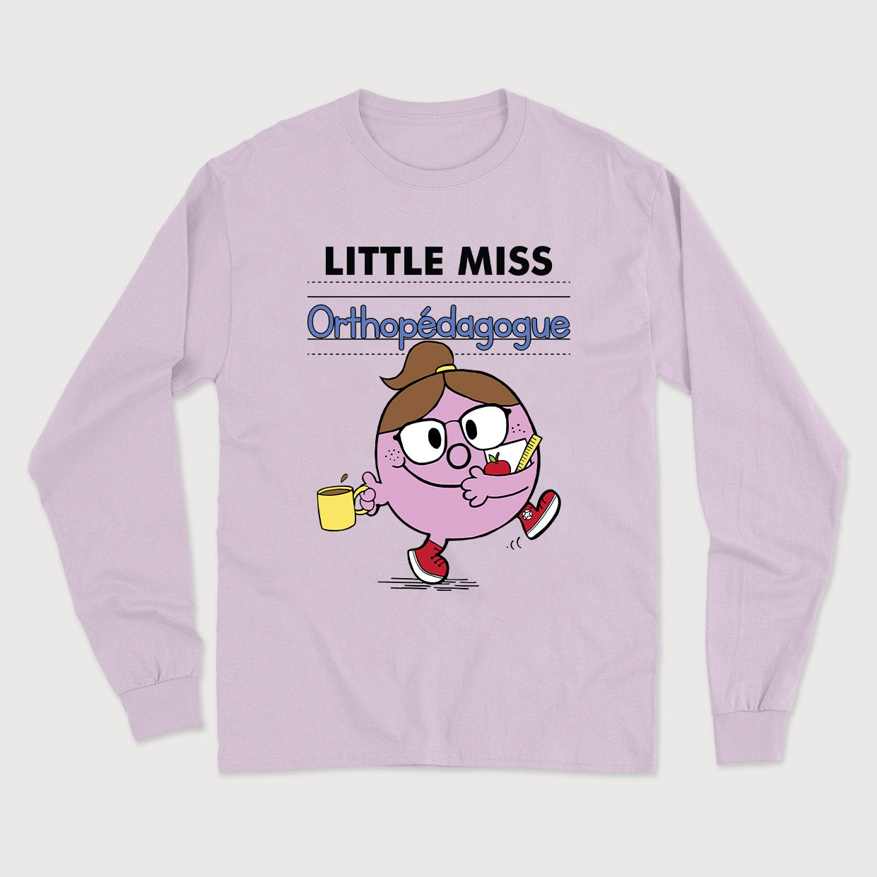 LITTLE MISS ORTHOPÉDAGOGUE longsleeve unisexe - tamelo boutique