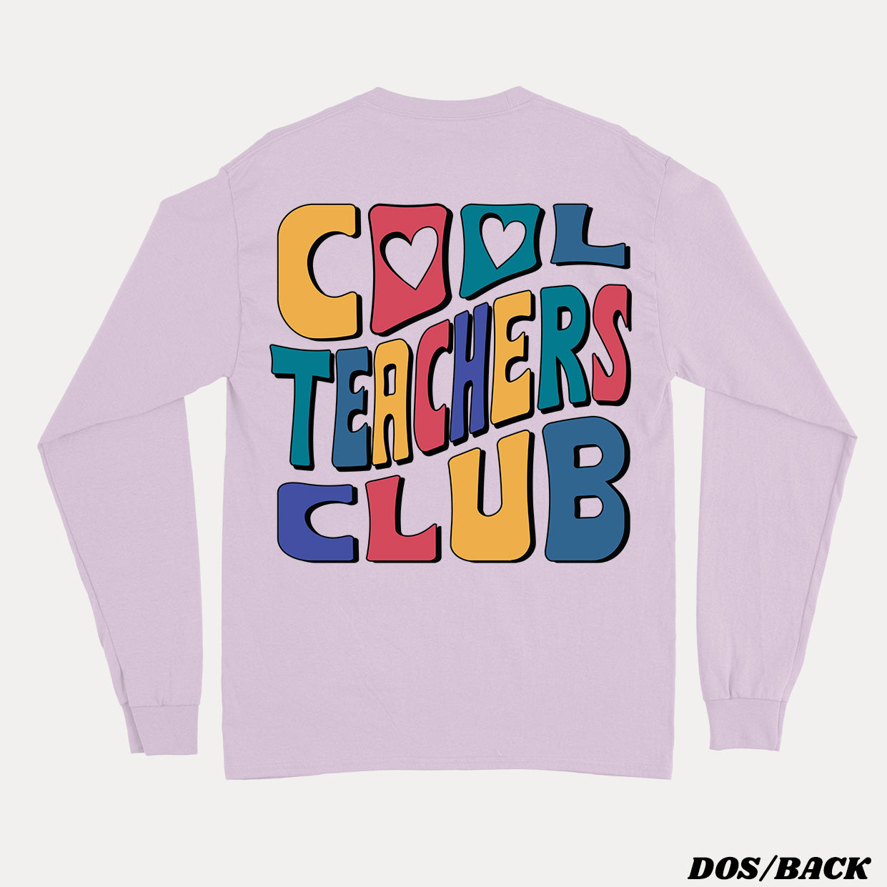 COOL TEACHERS CLUB longsleeve unisexe Tamelo boutique