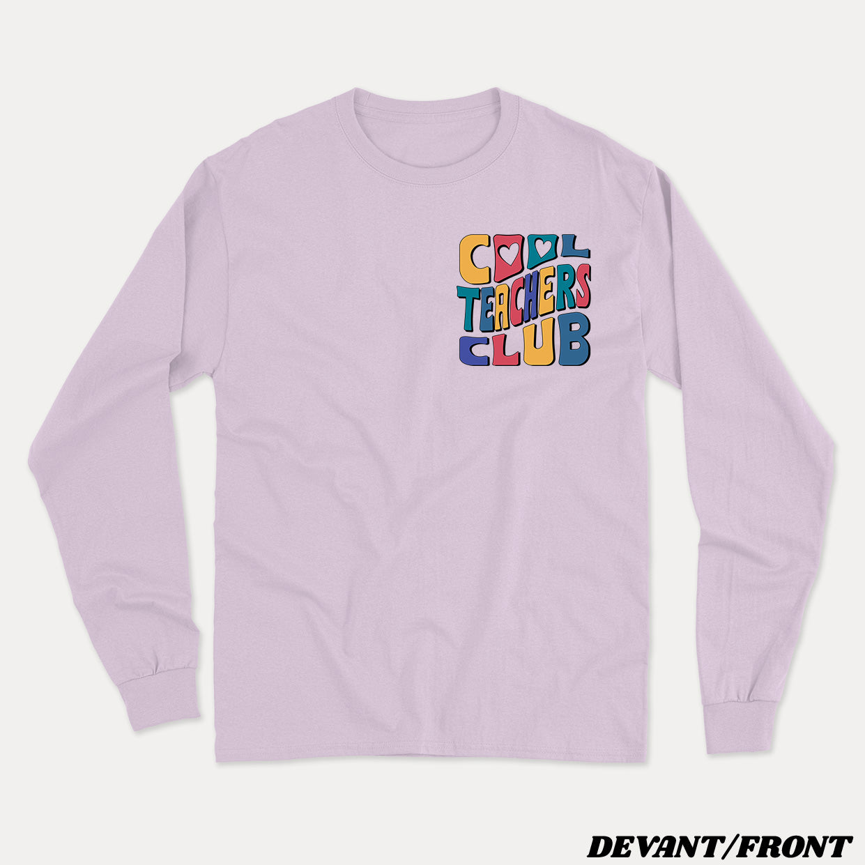 COOL TEACHERS CLUB longsleeve unisexe - tamelo boutique