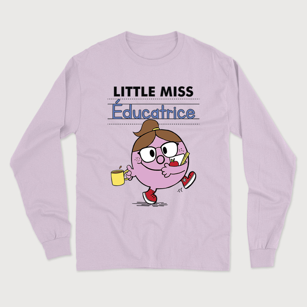 LITTLE MISS ÉDUCATRICE longsleeve unisexe - tamelo boutique