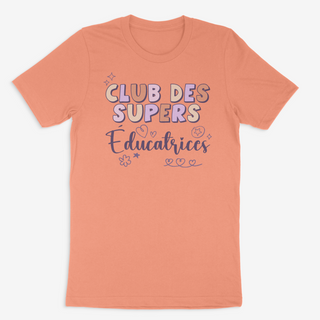 SUPER EDUCATORS CLUB unisex t-shirt