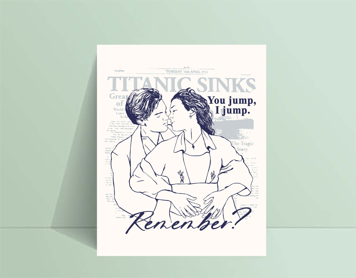 Affiche TITANIC - tamelo boutique