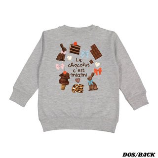 Le chocolat - Crewneck unisexe ENFANT ET BAMBIN