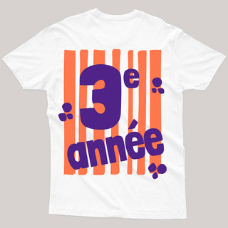 Les années scolaires (adulte) - T-SHIRT PERSONNALISABLE