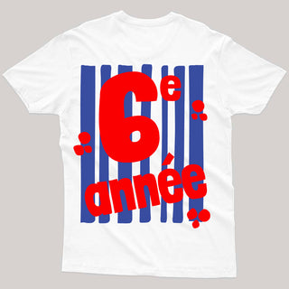 Les années scolaires (adulte) - T-SHIRT PERSONNALISABLE