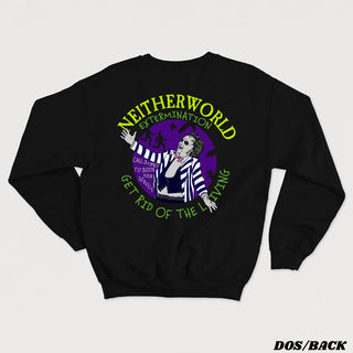 SAY IT THREE TIMES - BEETLEJUICE Crewneck Unisexe