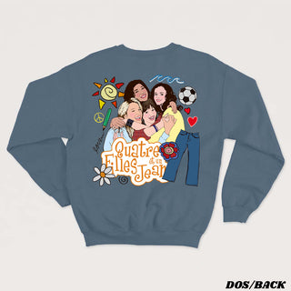 THE LOVELY BRIDES - THE GIRLS AND A JEANS unisex crewneck (French)