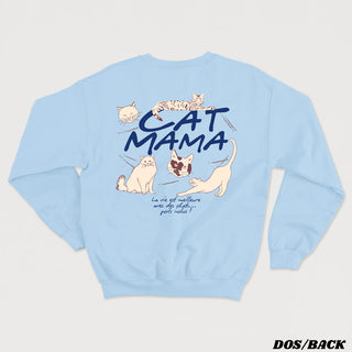 Cat Mama - Crewneck Unisexe