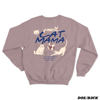 Cat Mama - Crewneck Unisexe