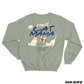Cat Mama - Crewneck Unisexe