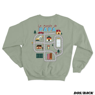 Le monde de papa - Crewneck Unisexe