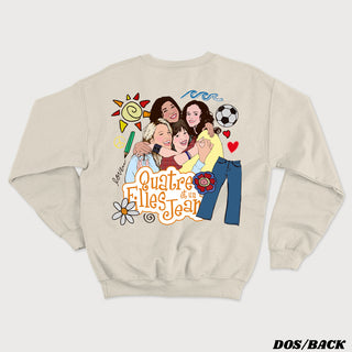 THE LOVELY BRIDES - THE GIRLS AND A JEANS unisex crewneck (French)