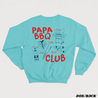 Papa BBQ Club - Crewneck Unisexe