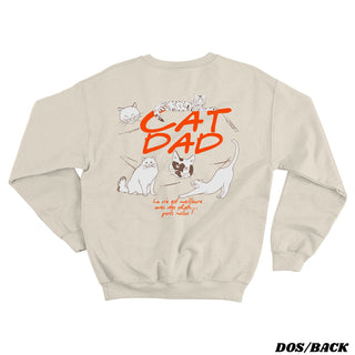 Cat Dad - Crewneck Unisexe