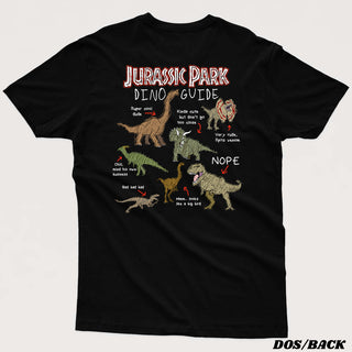 Le Guide du Dino - Jurassic Park - T-shirt unisexe (Français)