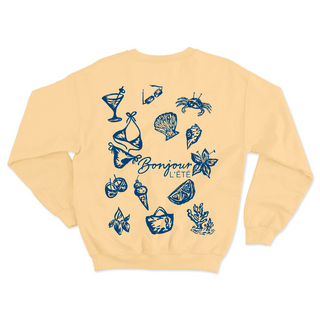 Bord de plage - Crewneck Unisexe