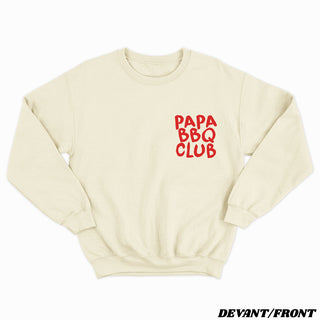 Papa BBQ Club - Crewneck Unisexe