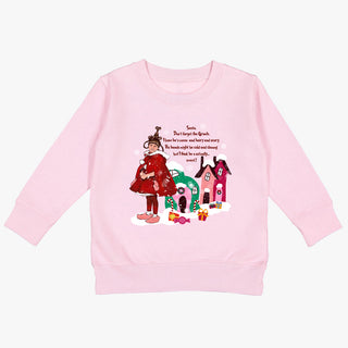 Dear Santa, Don’t Forget the Grinch -  Crewneck enfant et bambin
