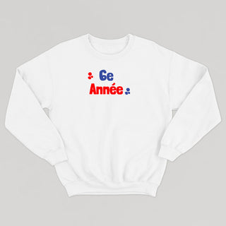 Les années scolaires (adulte) - Crewneck PERSONNALISABLE