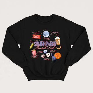 Summerween Bucket List - Crewneck Unisexe