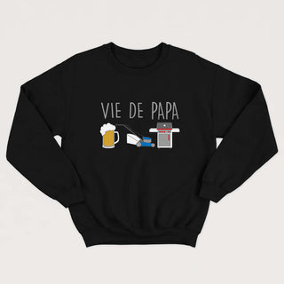 VIE DE PAPA crewneck unisexe