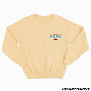 Le monde de papa - Crewneck Unisexe