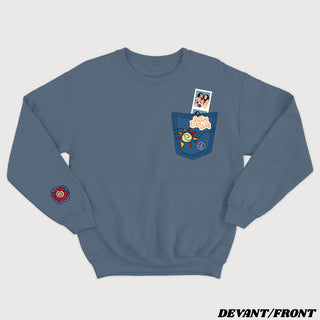 THE LOVELY BRIDES - THE GIRLS AND A JEANS unisex crewneck (French)