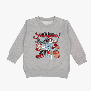 À LA BONNE FRANQUETTE crewneck CHILDREN and TODDLERS