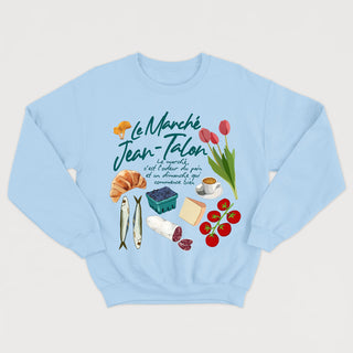 LE MARCHÉ crewneck unisexe