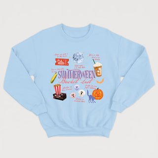 Summerween Bucket List - Crewneck Unisexe