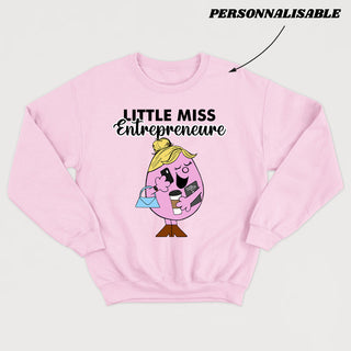LITTLE MISS *ENTREPRENEURE* crewneck unisexe personnalisable - tamelo boutique