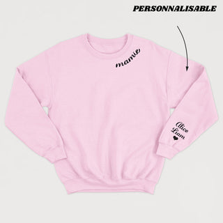 MAMIE & CIE. crewneck unisexe personnalisable - tamelo boutique