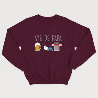 VIE DE PAPA crewneck unisexe