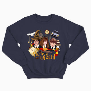SALLY AND JACK: MEANT TO BE unisex vintage crewneck