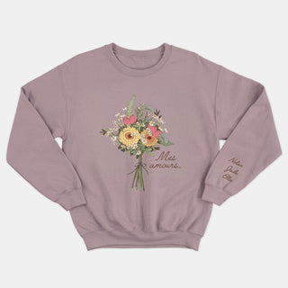 Mes amours - Crewneck Unisexe