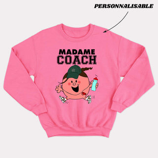 MADAME *SPORTIVE* crewneck unisexe personnalisable - tamelo boutique