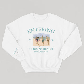 THE LOVELY BRANDS - THE GIRLS AND A JEANS unisex crewneck (English)