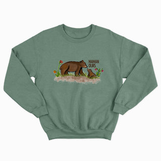 Maman Protectrice Crewneck Unisexe