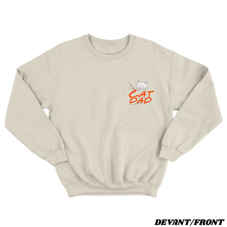 Cat Dad - Crewneck Unisexe