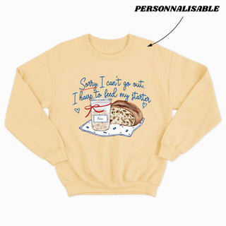 My Sourdough - crewneck vintage unisexe personnalisable